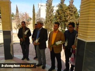 غبار روبی مزار شهدا  3