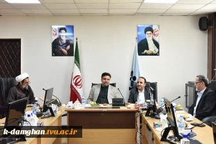 برگزاری جلسه هیئت رئیسه دانشگاه فنی و حرفه‌ای با حضور معاون فرهنگی و اجتماعی وزارت علوم تحقیقات و فناوری 3