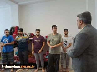 بازدید هیئت رئیسه دانشگاه از آموزشکده فنی و حرفه‌ای پسران سمنان 6